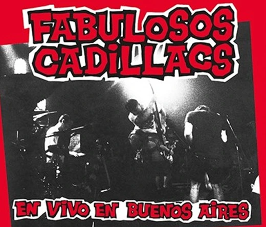 Los Fabulosos Cadillacs - Llega en vinilo rojo el disco "En vivo en Buenos Aires" de Los Fabulosos Cadillacs