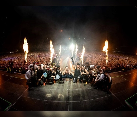 Trueno - Trueno cerr el ao con un show en el Estadio Ferro