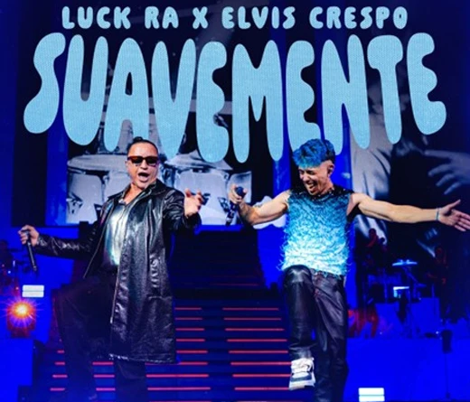 Luck Ra - Luck Ra y Elvis Crespo interpretan en vivo la nueva versin de "Suavemente"