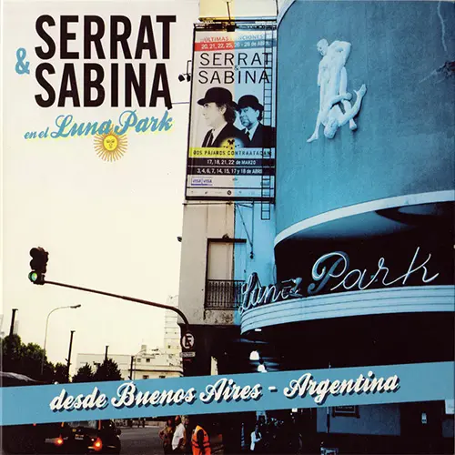 Serrat y Sabina - EN EL LUNA PARK (CD)